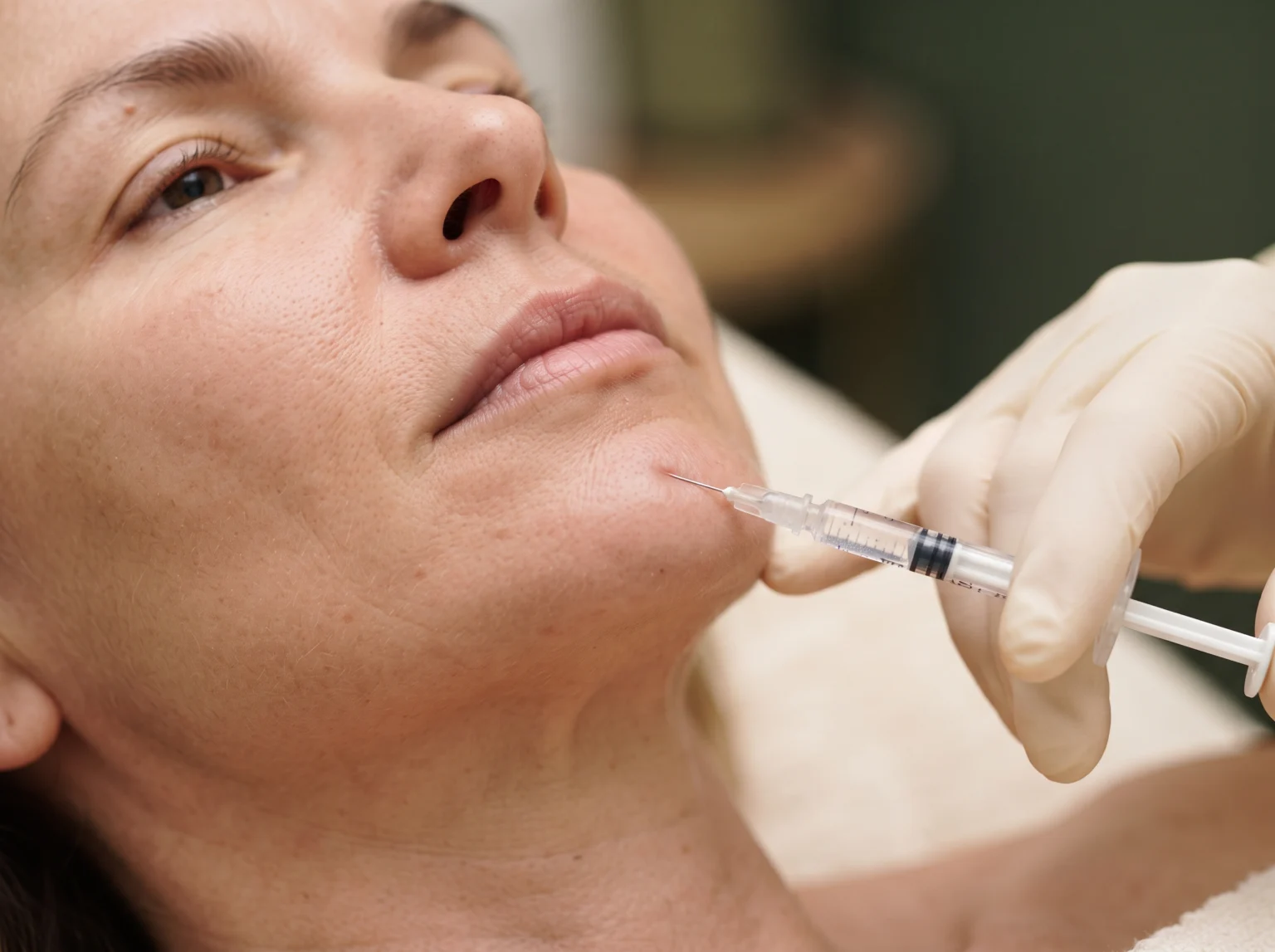 Chin Filler Consultation treatment planning at AETÉ Skin Ritual Marylebone