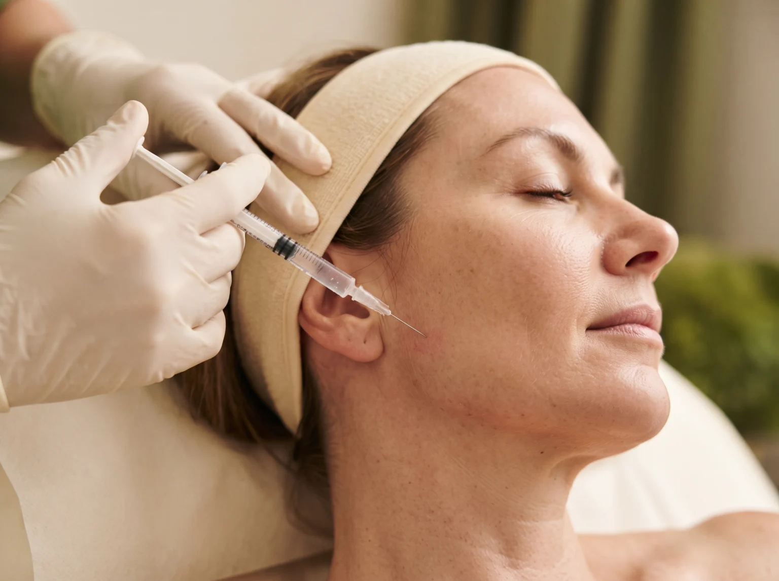 Jawline filler treatment at AETÉ Skin Ritual in Marylebone