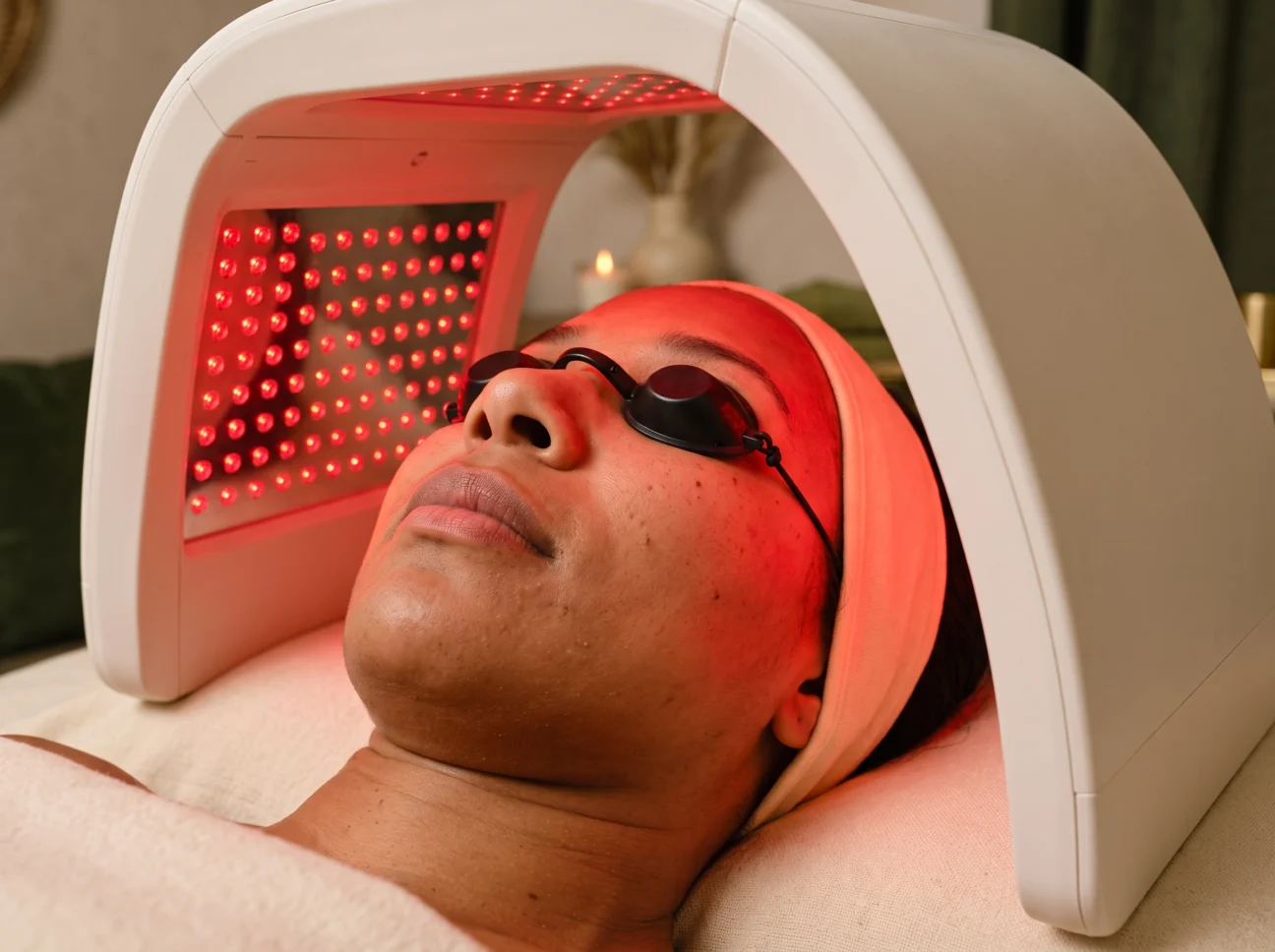 Photobiomodulation facial treatment at AETÉ Skin Ritual in Marylebone London